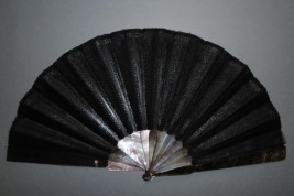 Thousand shades of grey, early 20th century fan