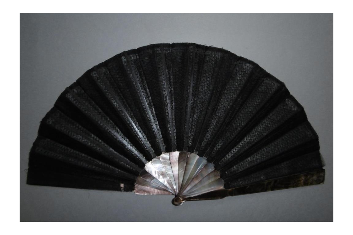 Thousand shades of grey, early 20th century fan