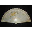 Roses, late 19th century fan