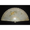 Roses, late 19th century fan