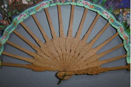 Telescopic, Chinese fan, 19th century