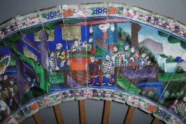 Telescopic, Chinese fan, 19th century