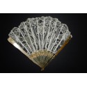 Luxeuil lace, Art Nouveau fan
