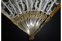 Luxeuil lace, Art Nouveau fan