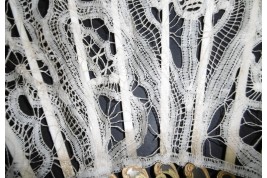 Luxeuil lace, Art Nouveau fan