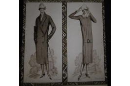 Carha ou la mode Art Déco, dépliant commercial vers 1931