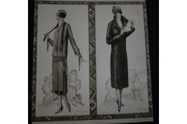 Carha ou la mode Art Déco, dépliant commercial vers 1931