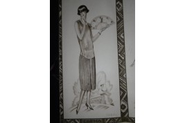 Carha ou la mode Art Déco, dépliant commercial vers 1931