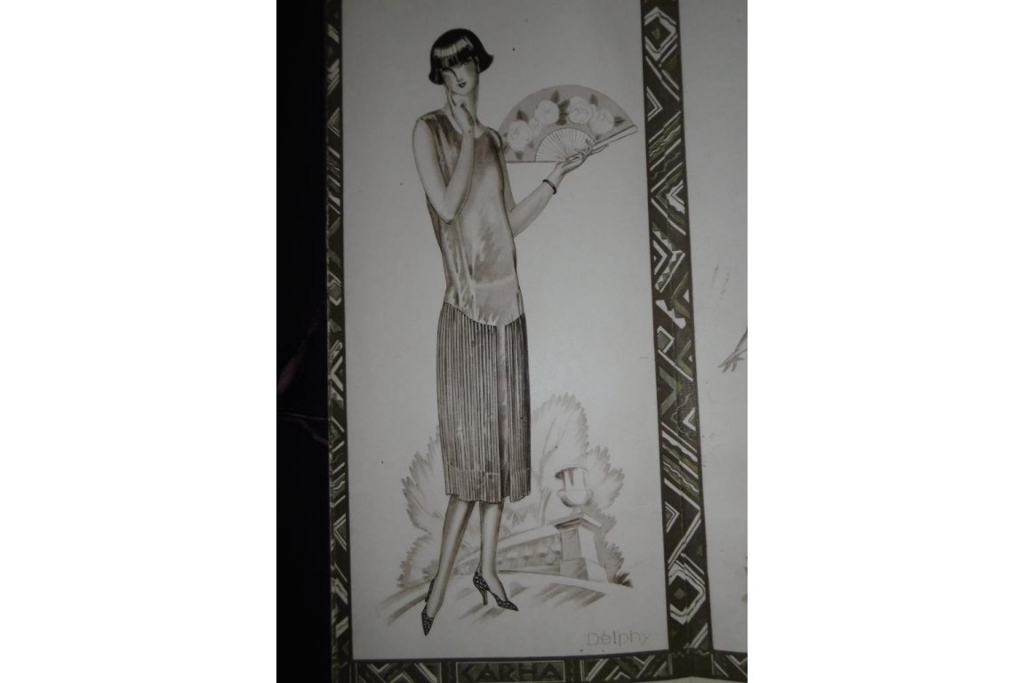 Carha or Art Déco fashion, advertising book 1931