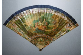 The snack, early 18th century fan