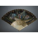 Diana and Endymion, 18-19th century fan