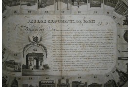 Jeu des Monuments de Paris, fin XIXème ?