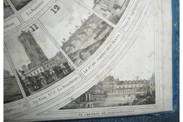 Jeu des Monuments de Paris, goose game, late 19th century ?