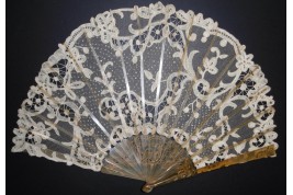 Large flicker, fan circa 1900-1910
