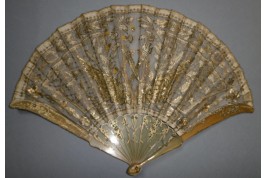 The wings of loves, fan circa 1900