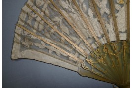 The wings of loves, fan circa 1900