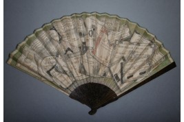 Assignats, revolutionnary fan, circa 1792