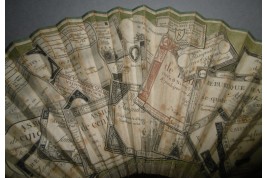Assignats, revolutionnary fan, circa 1792