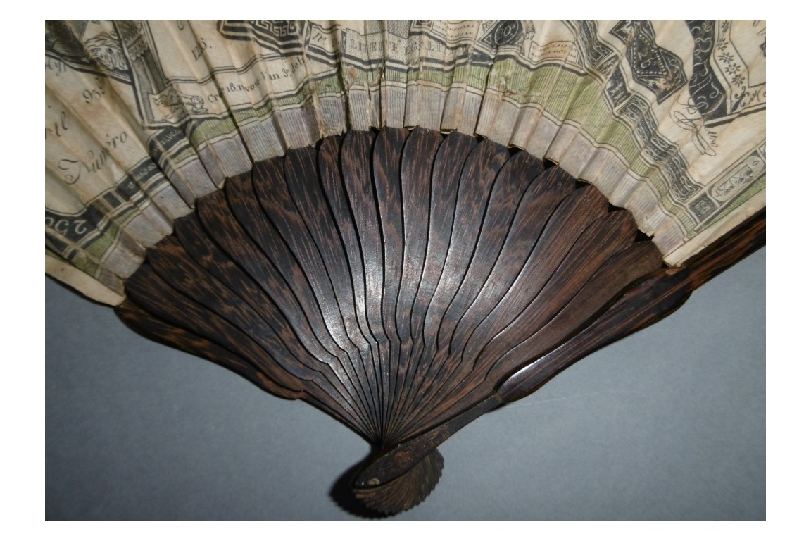 Assignats, revolutionnary fan, circa 1792