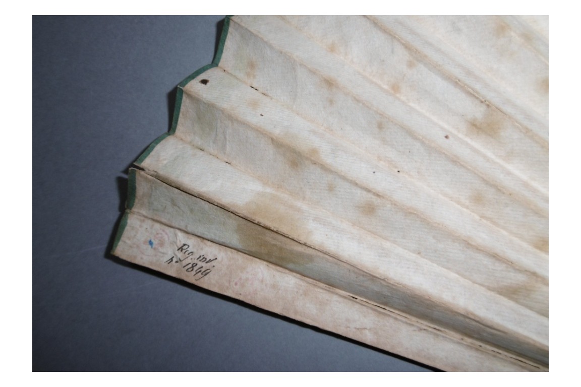 Assignats, revolutionnary fan, circa 1792