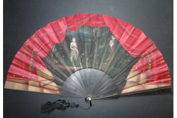 Ballet to Ophelia, fan circa 1880-90