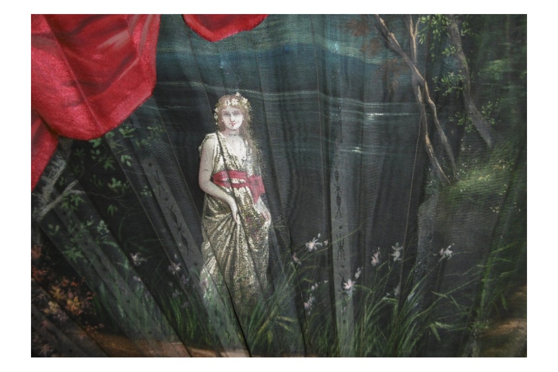Ballet to Ophelia, fan circa 1880-90