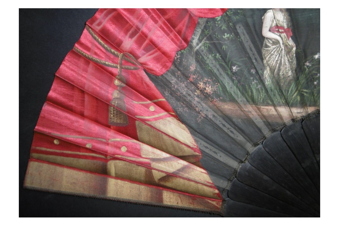 Ballet to Ophelia, fan circa 1880-90