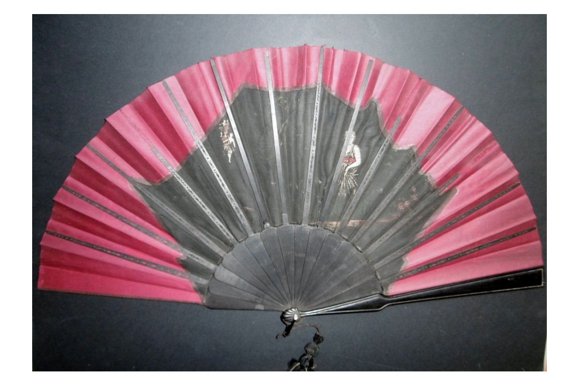 Ballet to Ophelia, fan circa 1880-90