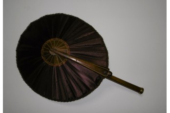 Umbrella fan, circa 1900-1910