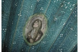 The cursed lovers, Heloise and Abeilard, fan circa 1785
