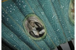 The cursed lovers, Heloise and Abeilard, fan circa 1785