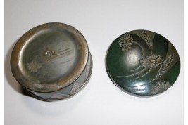 Copperware by Albert Ermenault, early 20th century