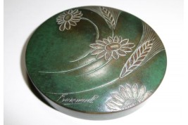 Copperware by Albert Ermenault, early 20th century