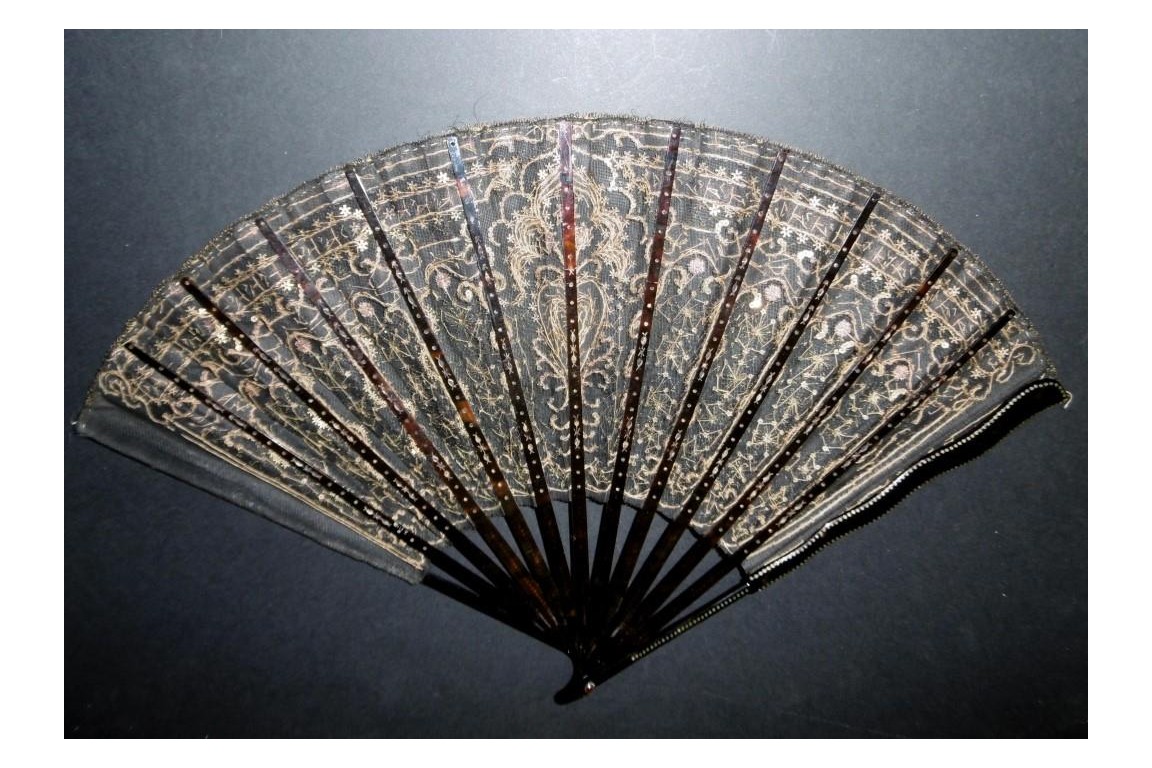 Coeur Duvelleroy, éventail vers 1900-1910