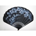 Gladioli by Gerard, Duvelleroy fan, cica 1900