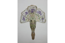 Violets, curisosity fan circa 1904