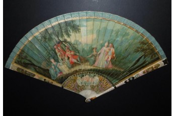 Gallant snack, fan cica 1720-30