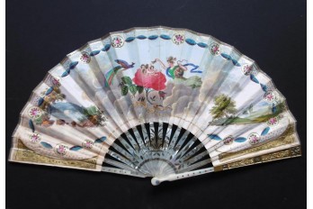 Frivolity, fan circa 1820-25