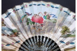 Frivolity, fan circa 1820-25