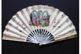 Frivolity, fan circa 1820-25