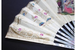 Frivolity, fan circa 1820-25