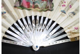 Frivolity, fan circa 1820-25