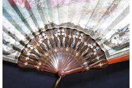 Nymph of love, fan by Neiter and Kees, circa 1900