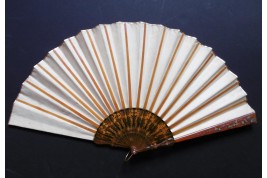 Nymph of love, fan by Neiter and Kees, circa 1900