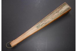 Fan Souvenir du village Suisse, Swiss exhibition 1896