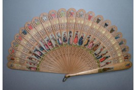 Swiss cantons, fan circa 1860