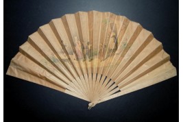 Éventail programme de théâtre, 3 Mai 1890