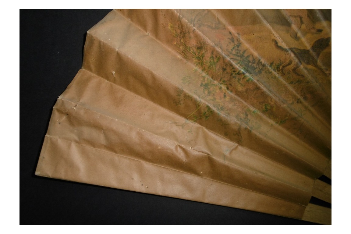 Éventail programme de théâtre, 3 Mai 1890