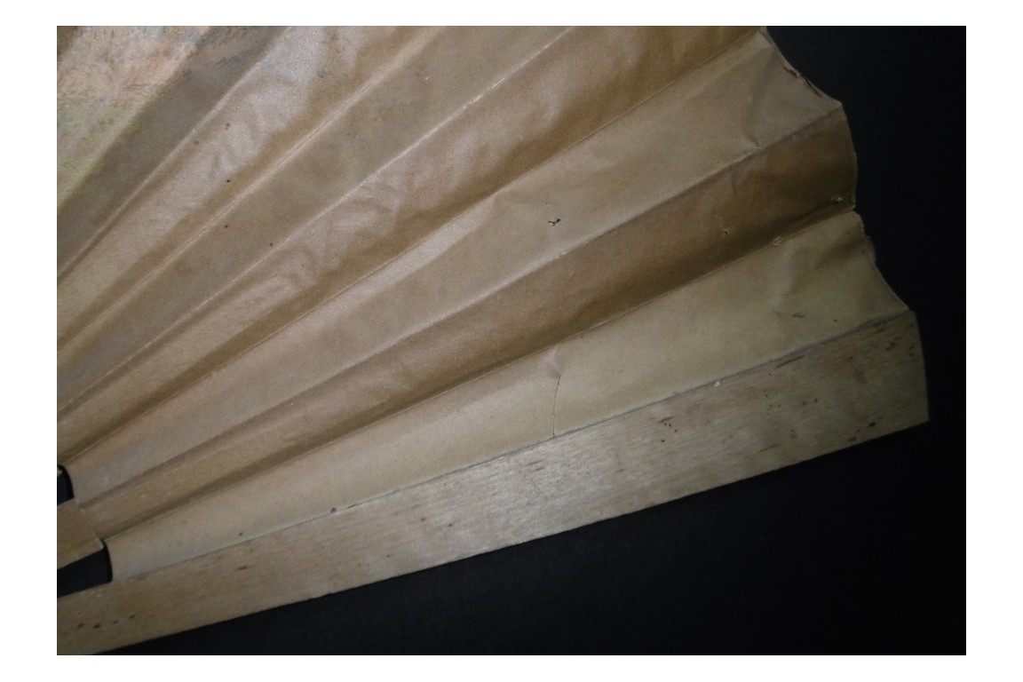 Éventail programme de théâtre, 3 Mai 1890