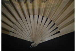 Éventail programme de théâtre, 3 Mai 1890